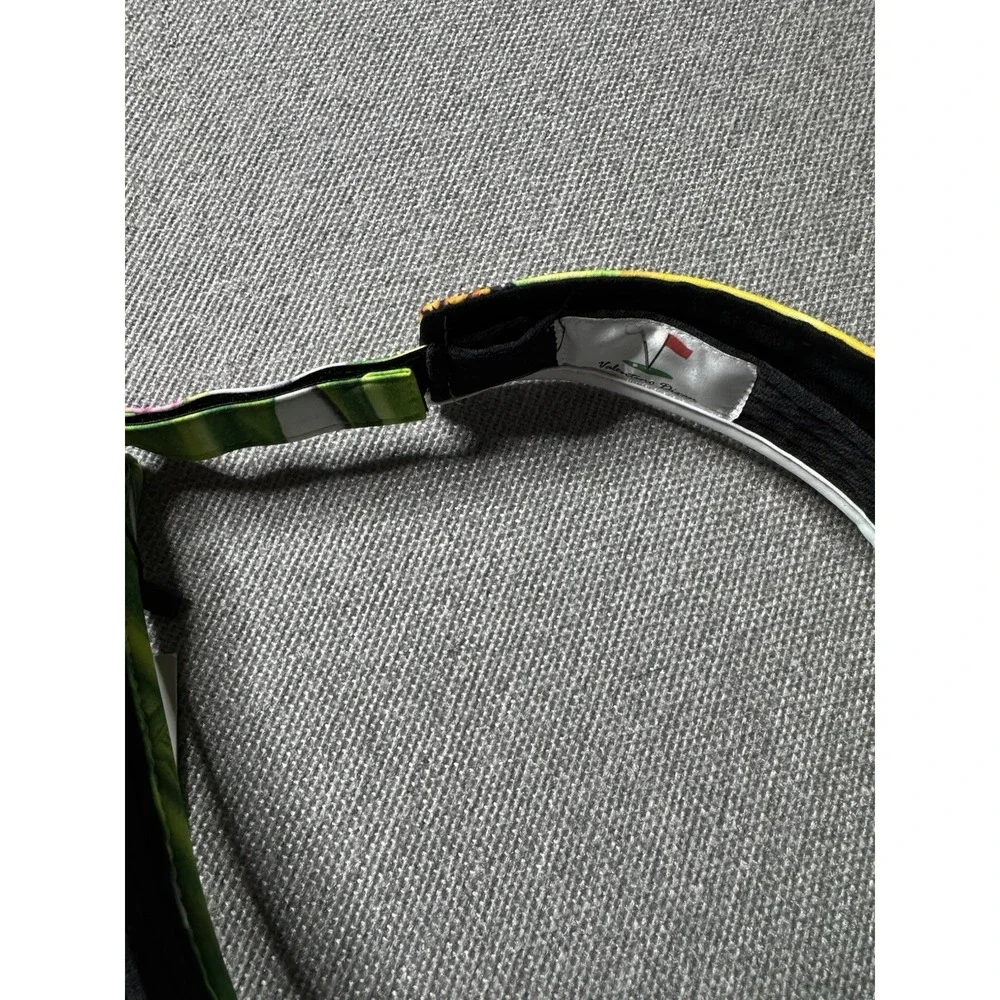 Valentino Dixon Women's Golf Adj. Performance Visor Butterfly Scenic Landscape.